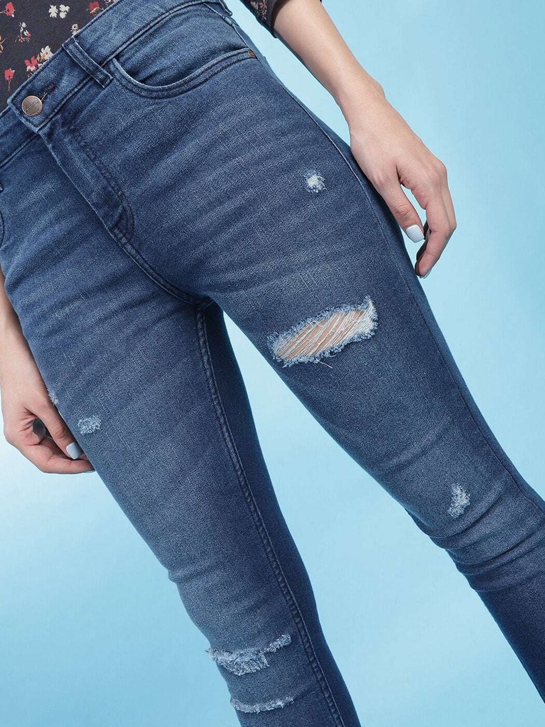 Women's Solid Jeans