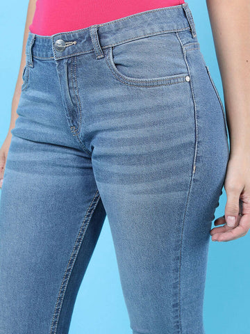 Women's Solid Jeans