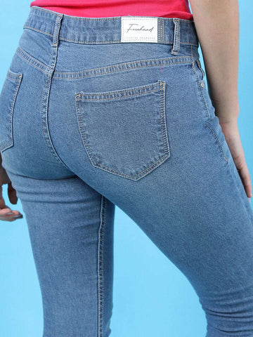 Women's Solid Jeans