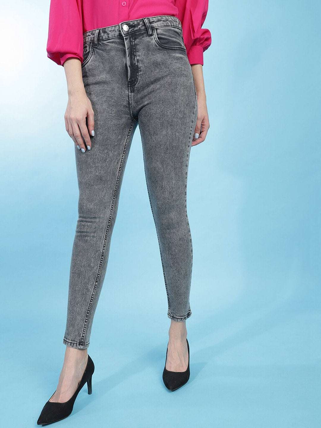 Women's Solid Jeans