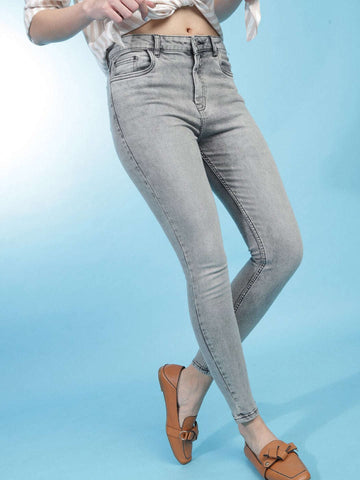 Women's Solid Jeans