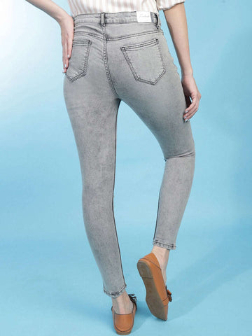 Women's Solid Jeans