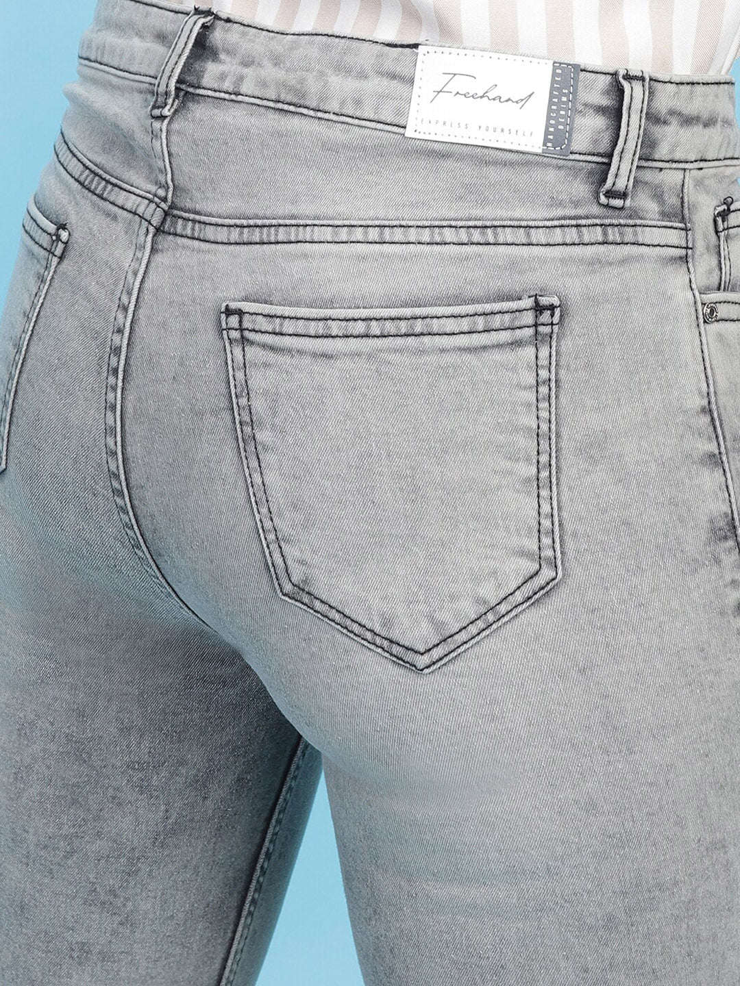 Women's Solid Jeans