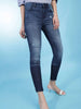 Women's Distressed Slim-Fit Jeans
