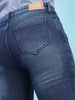 Women's Distressed Slim-Fit Jeans