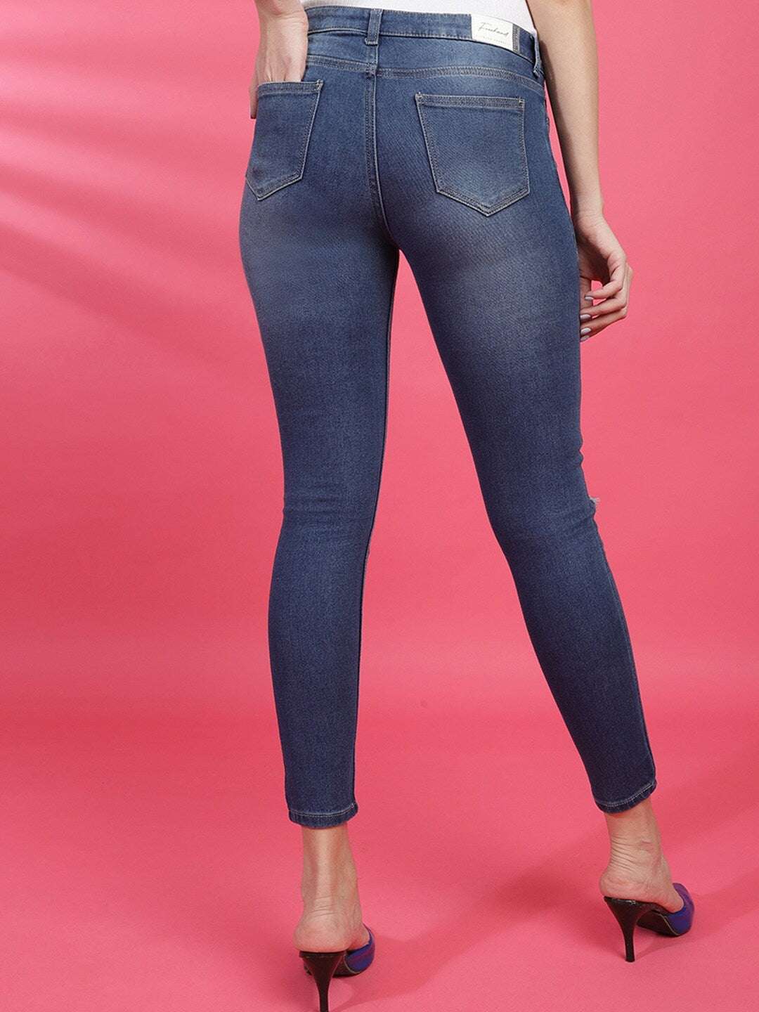 Women's Solid Jeans