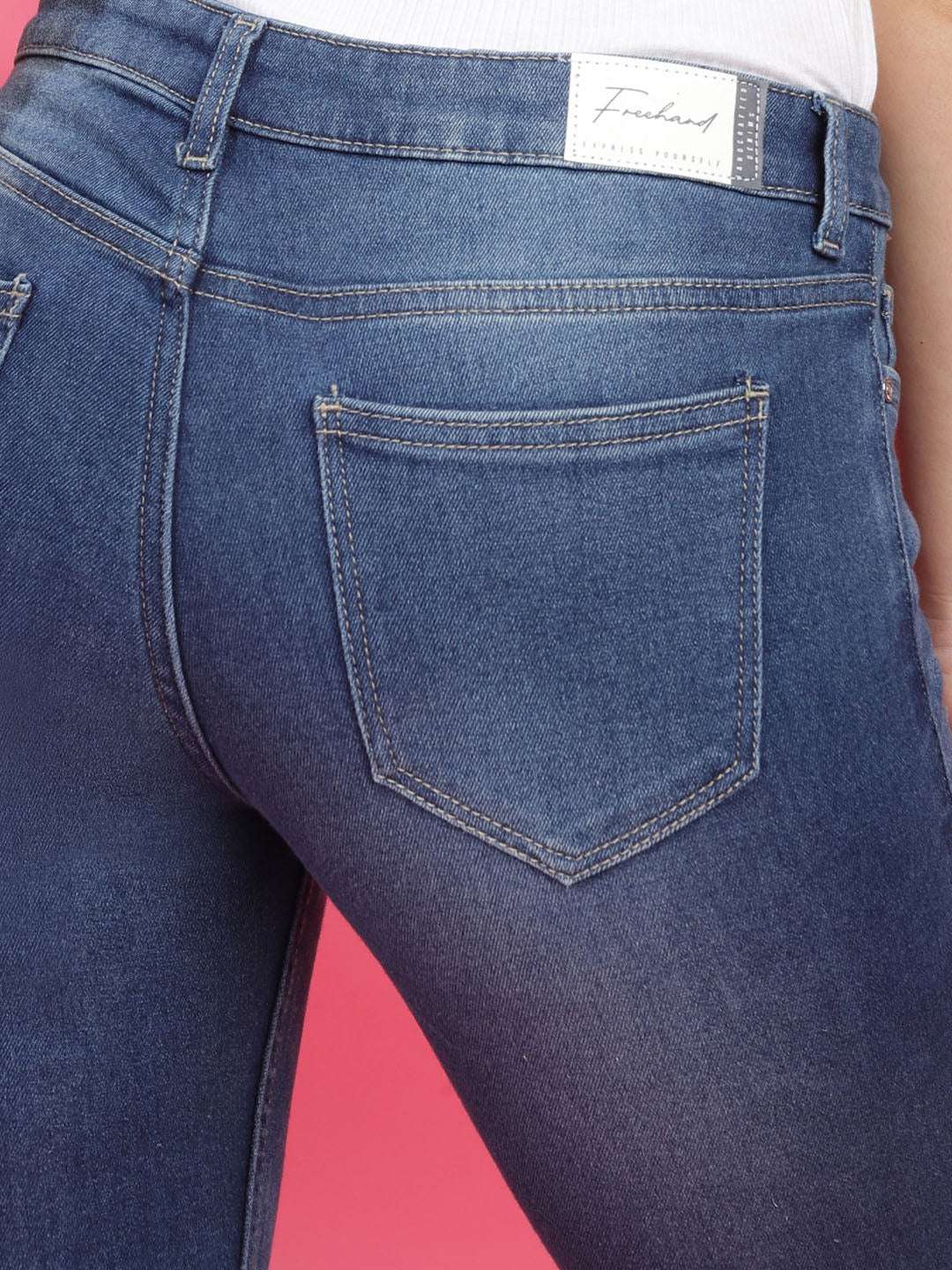 Women's Solid Jeans