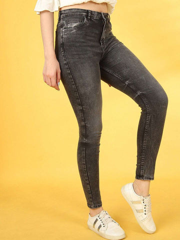 Women's Casual Slim-Fit High-Rise Jeans