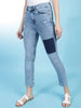 Women's Distress Straight Fit Jeans