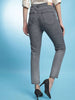 Women's Printed Straight Fit Jeans