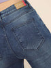 Women's Distress Straight Fit Jeans