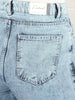 Women's 2 Tone Denim Wide Leg Jeans