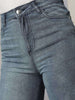 Women's 2 Tone Denim Wide Leg Jeans
