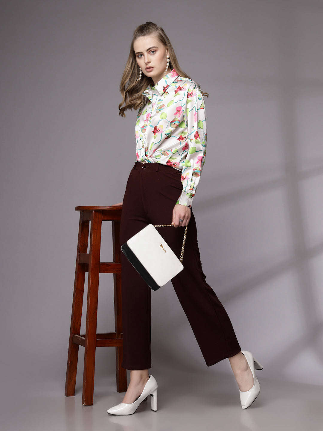 Women's Floral Shirt