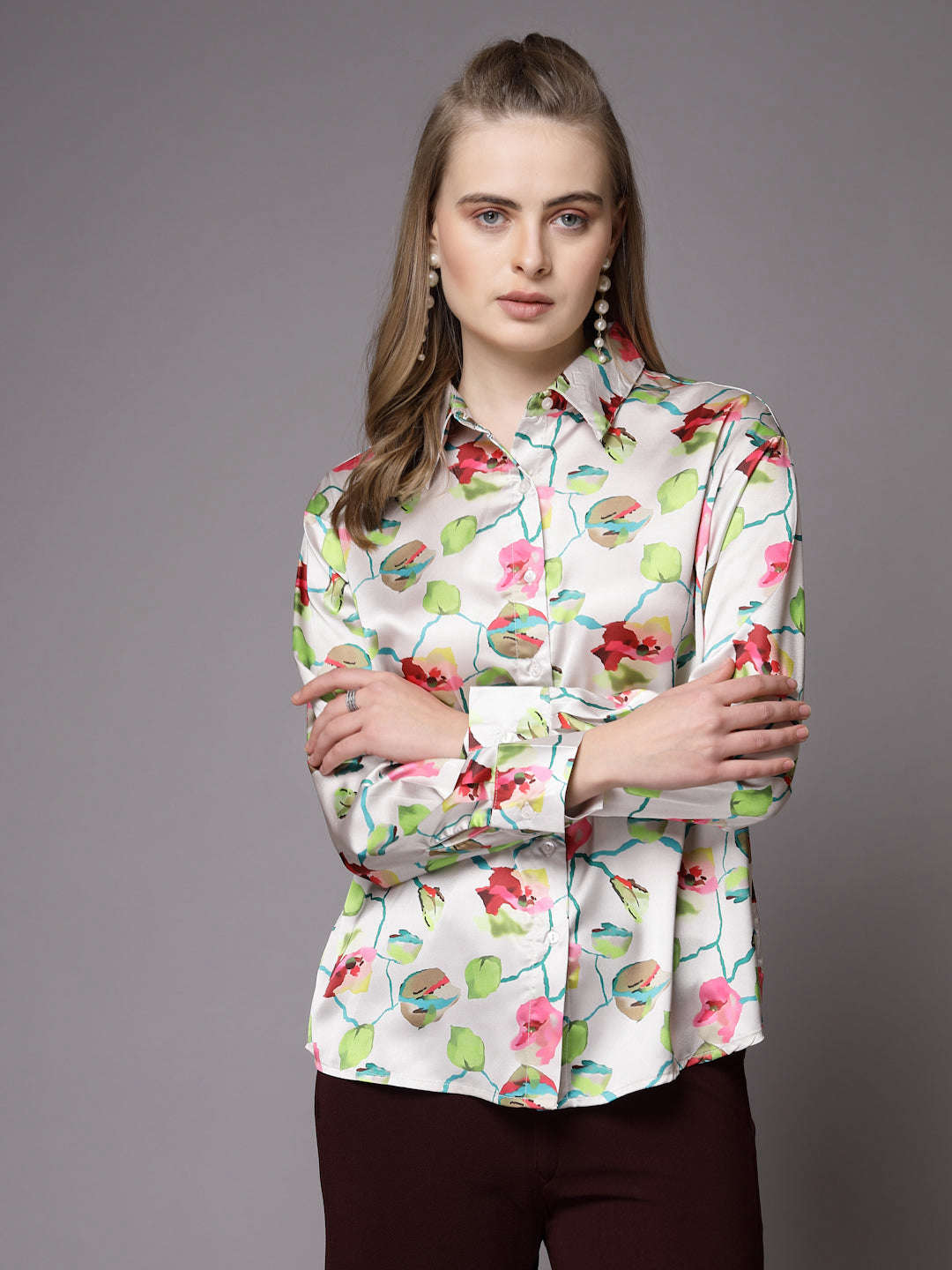 Women's Floral Shirt