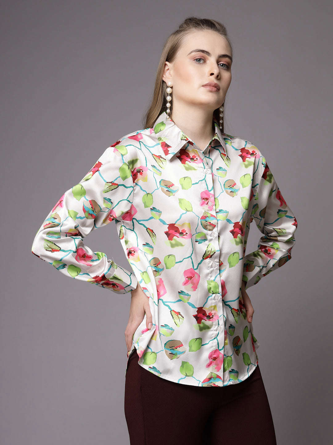 Women's Floral Shirt