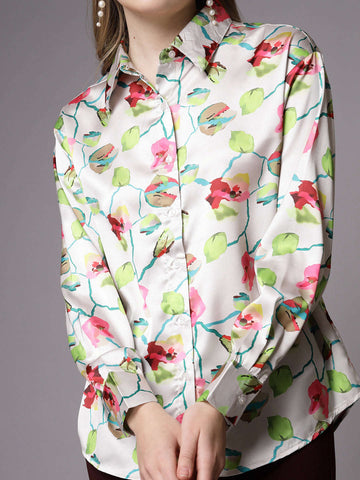 Women's Floral Shirt
