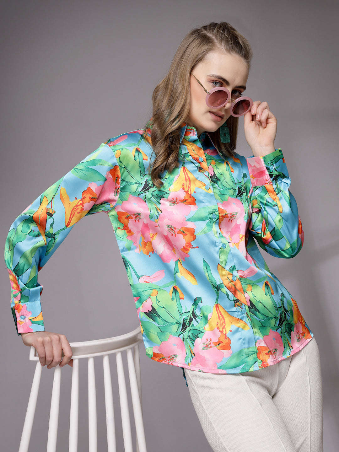 Women's Floral Shirt