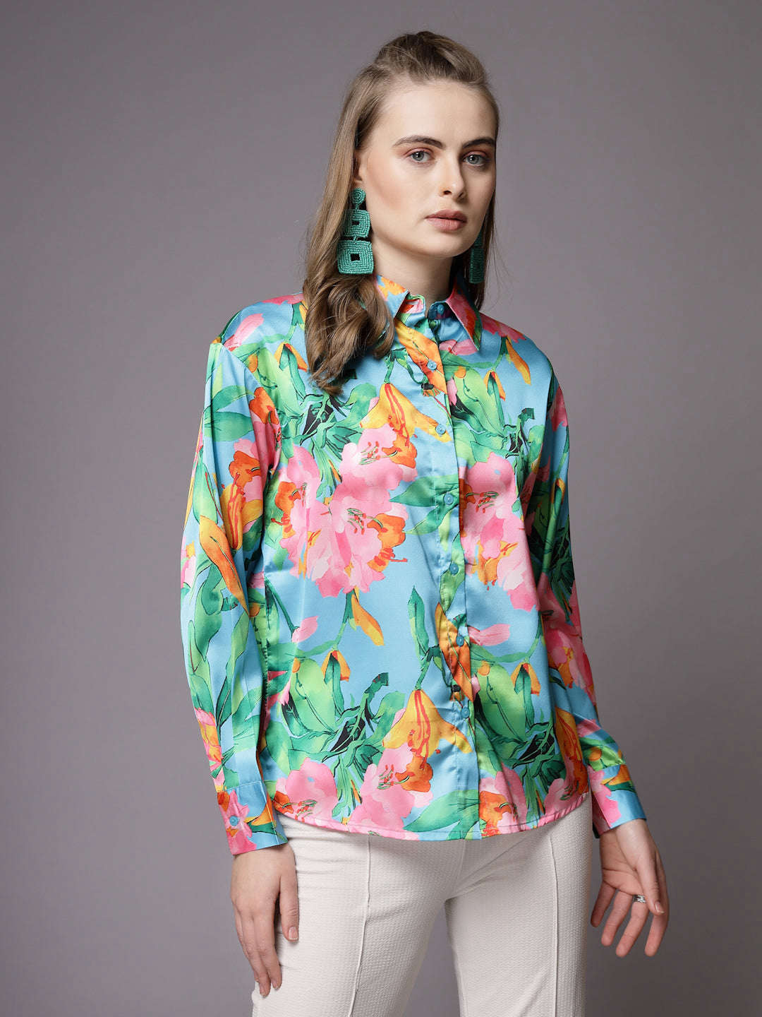 Women's Floral Shirt