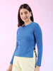 Women's Fitted Full Sleeve Rib Top