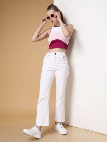 Women's Colourblocked Top