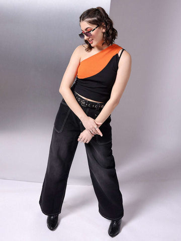 Women's Colourblocked Top