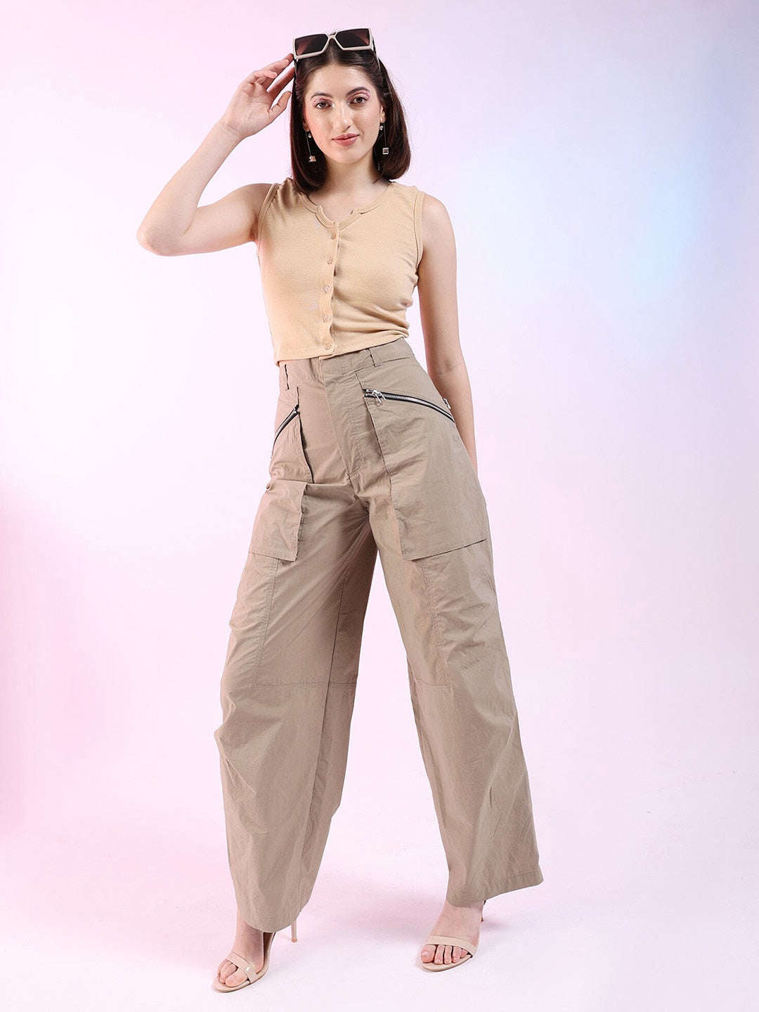 Women's Fitted Sleeveless Rib Top