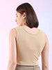 Women's Fitted Sleeveless Rib Top