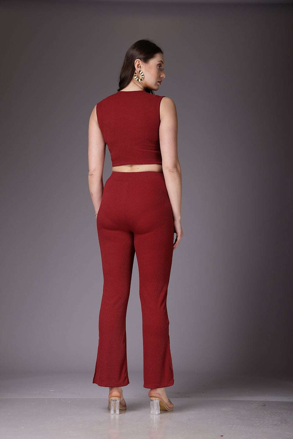 Women's Solid Co-Ords Set