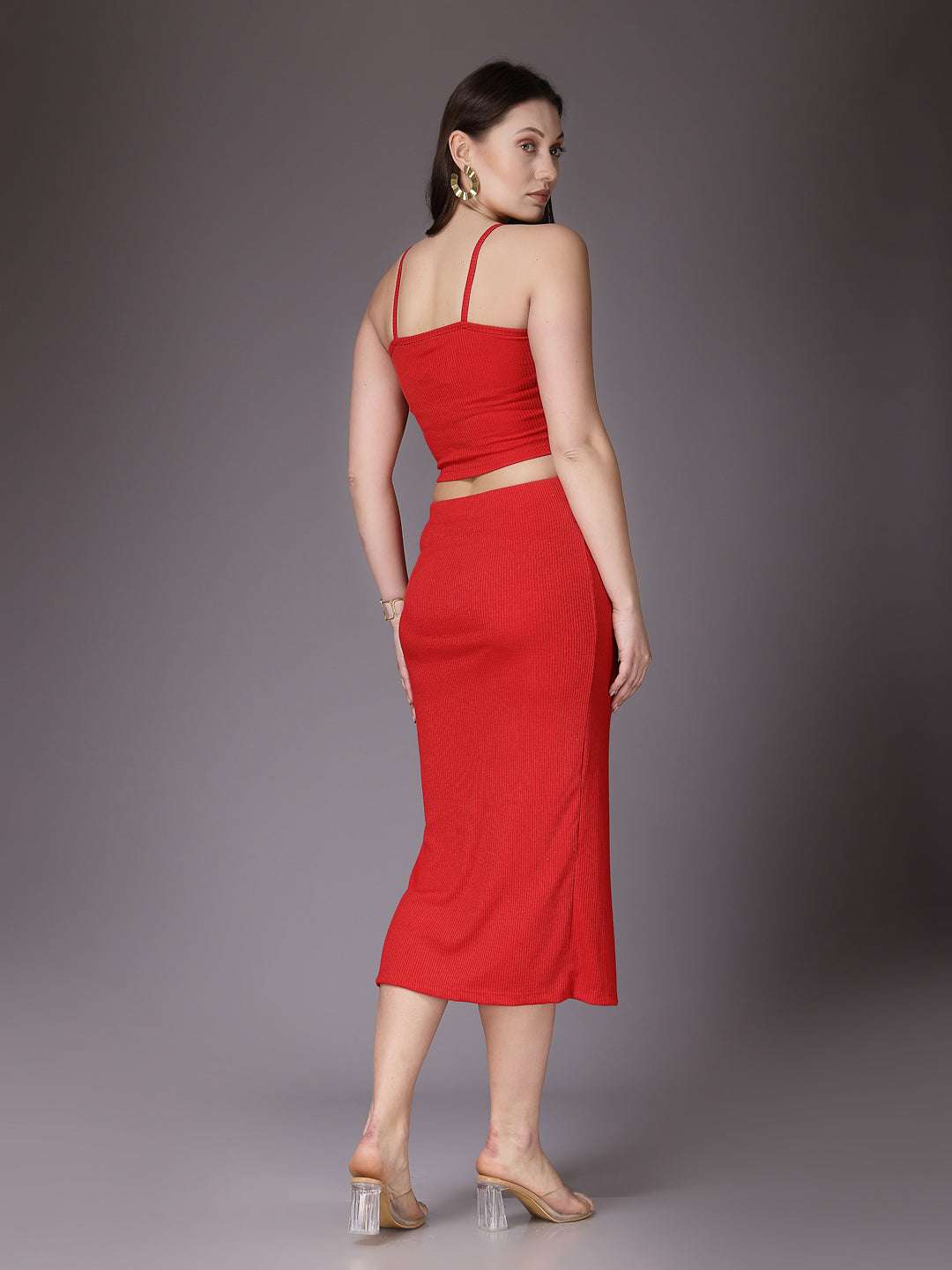 Women's Solid Co-Ords Set