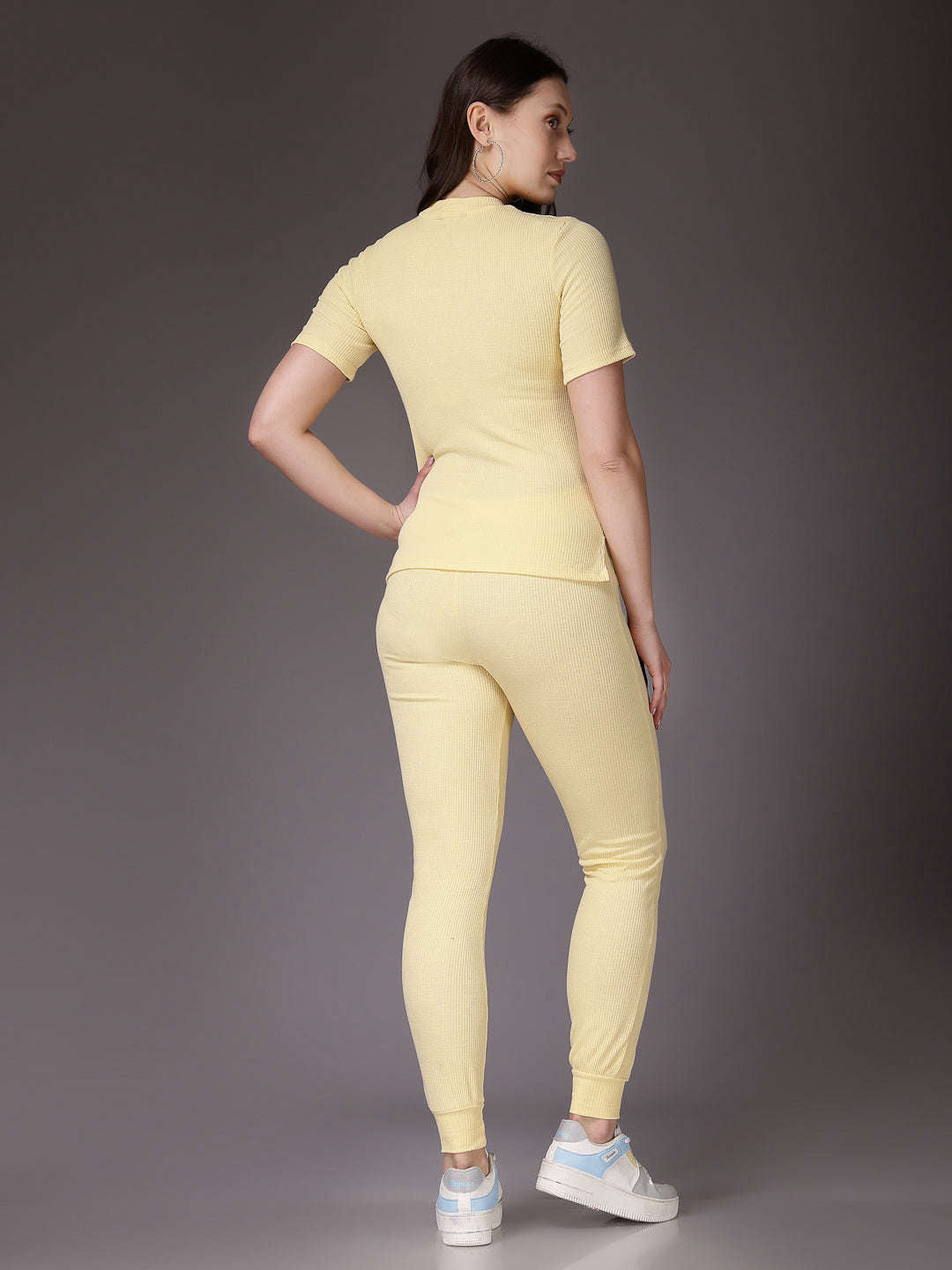 Women's Solid Co-Ords Set