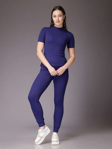 Women's Solid Co-Ords Set