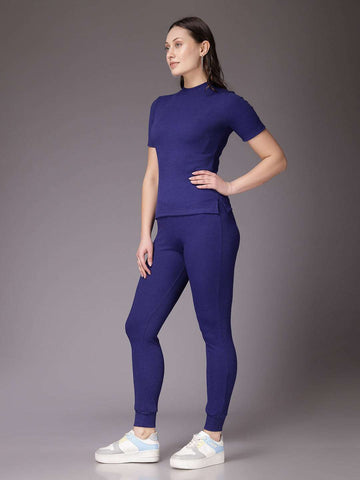 Women's Solid Co-Ords Set