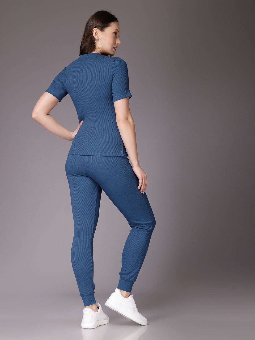 Women's Solid Co-Ords Set