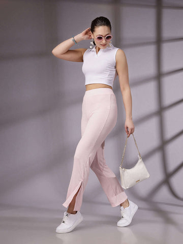 Women's Solid Trouser