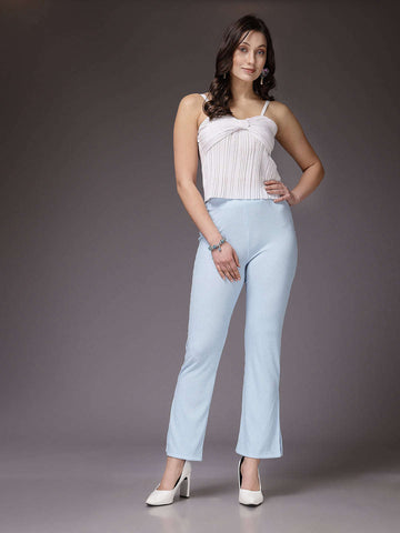Women's Solid Trouser