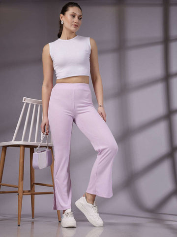 Women's Solid Trouser