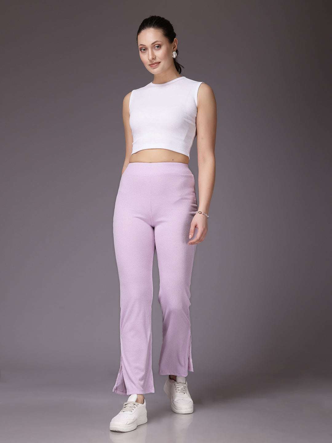 Women's Solid Trouser