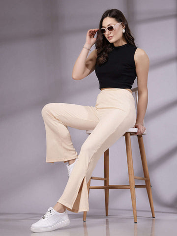 Women's Solid Trouser