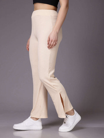 Women's Solid Trouser