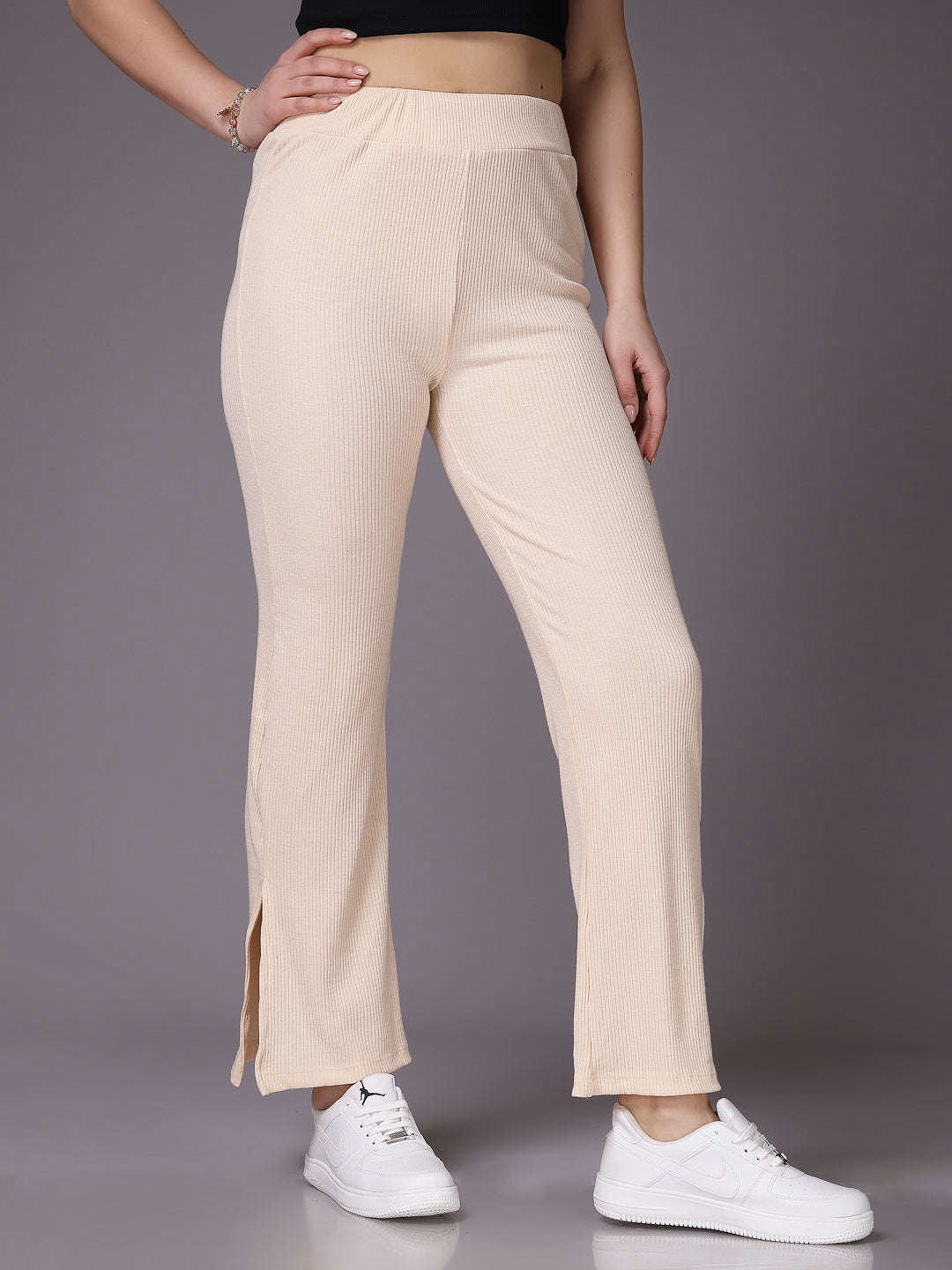 Women's Solid Trouser