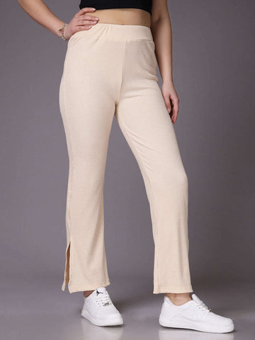 Women's Solid Trouser