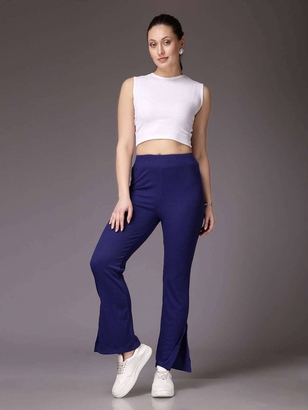Women's Solid Trouser