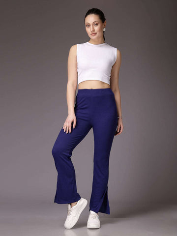 Women's Solid Trouser