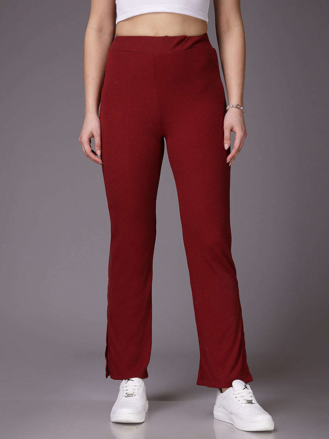 Women's Solid Trouser