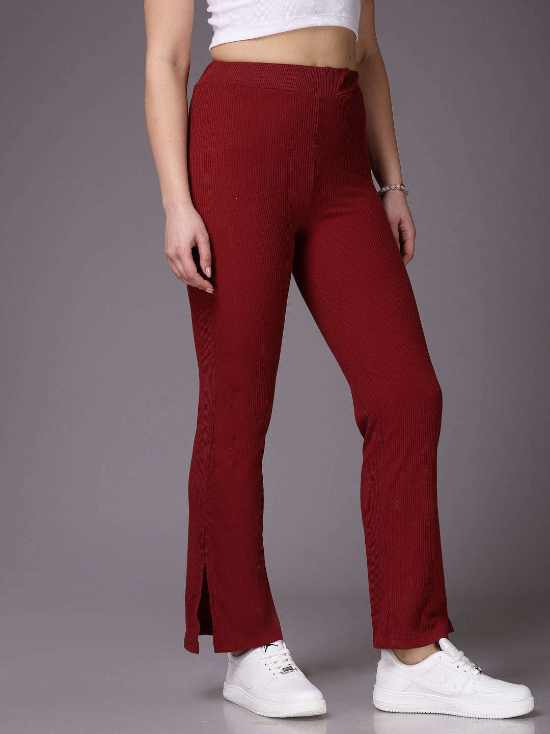 Women's Solid Trouser