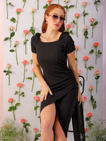 Women's Solid Dress