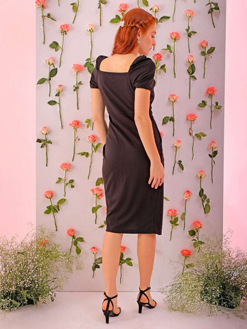 Women's Solid Dress