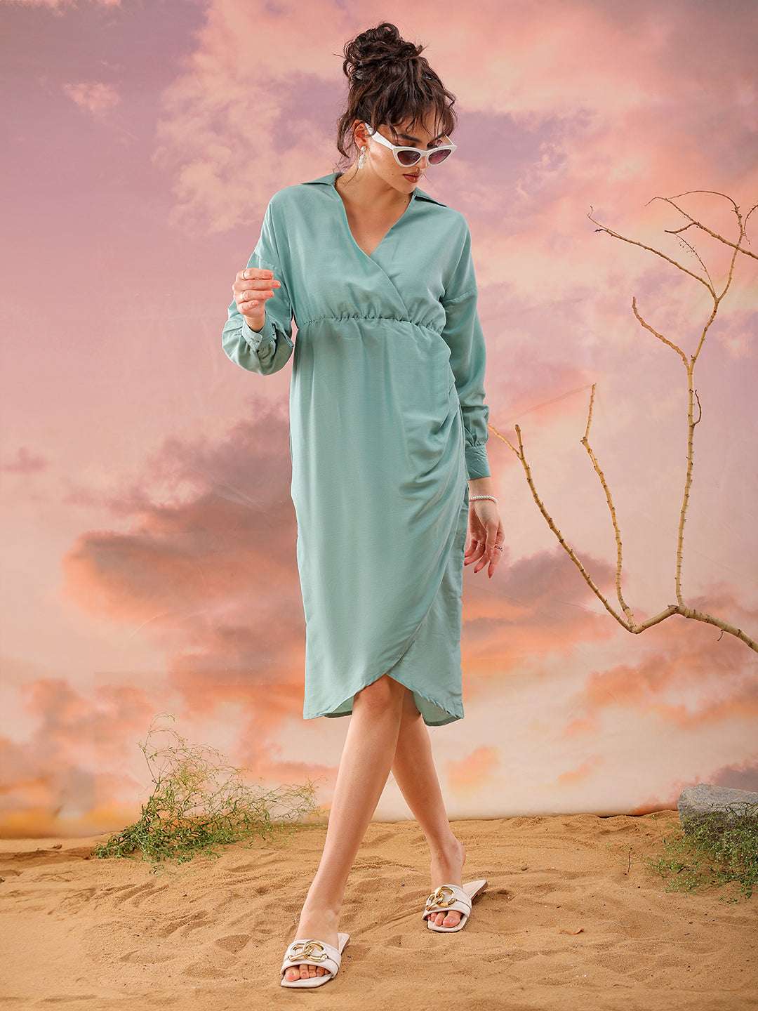 Women's Solid Dress