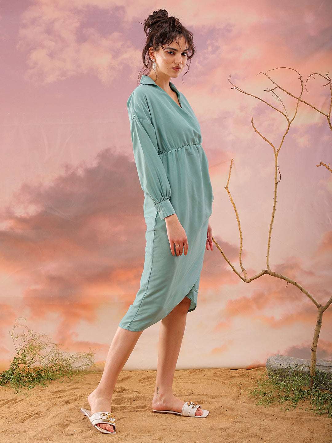 Women's Solid Dress